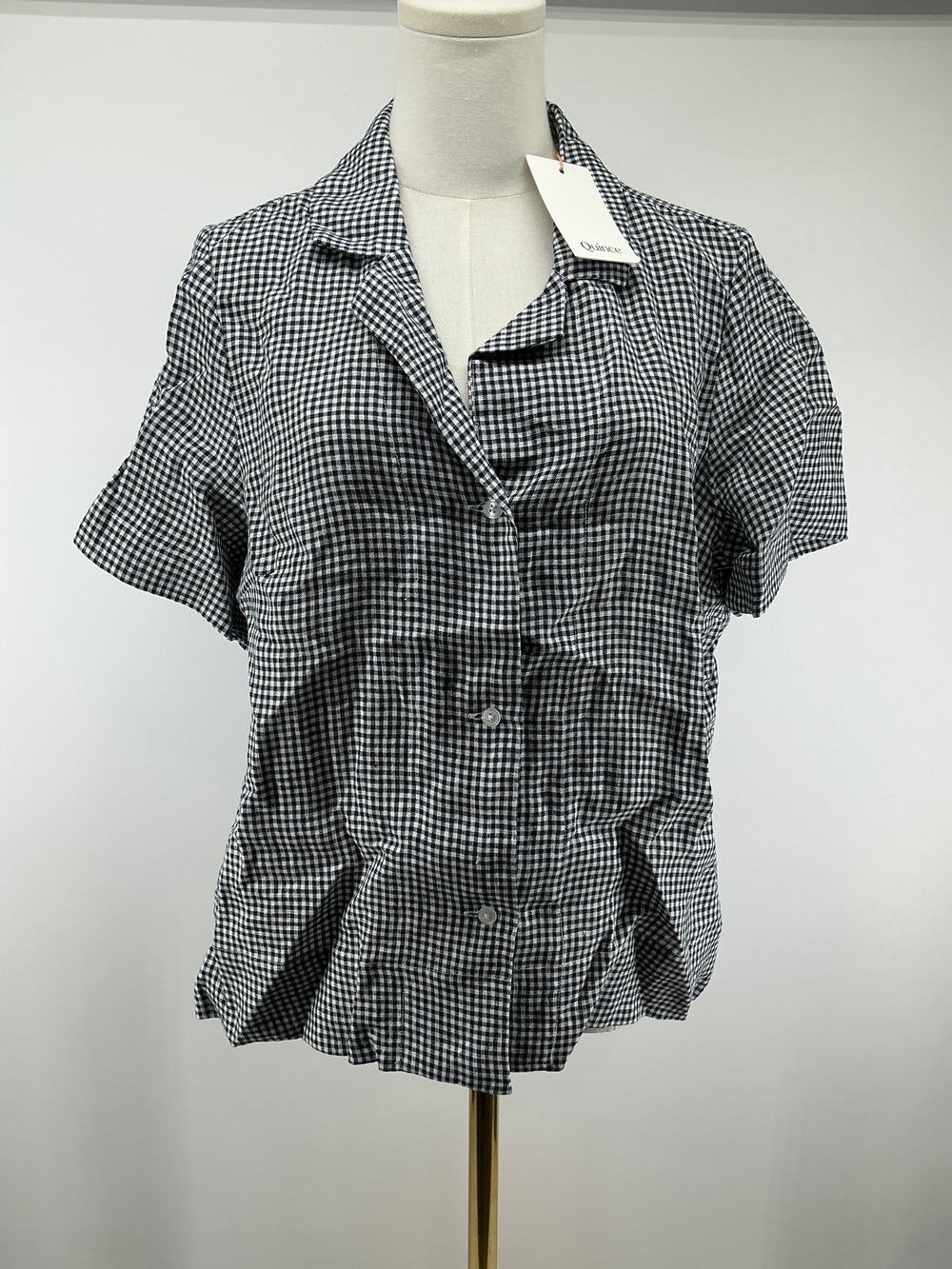 100% European Linen Short Sleeve Shirt